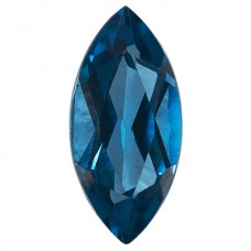 Marquise Simulated Blue Zircon